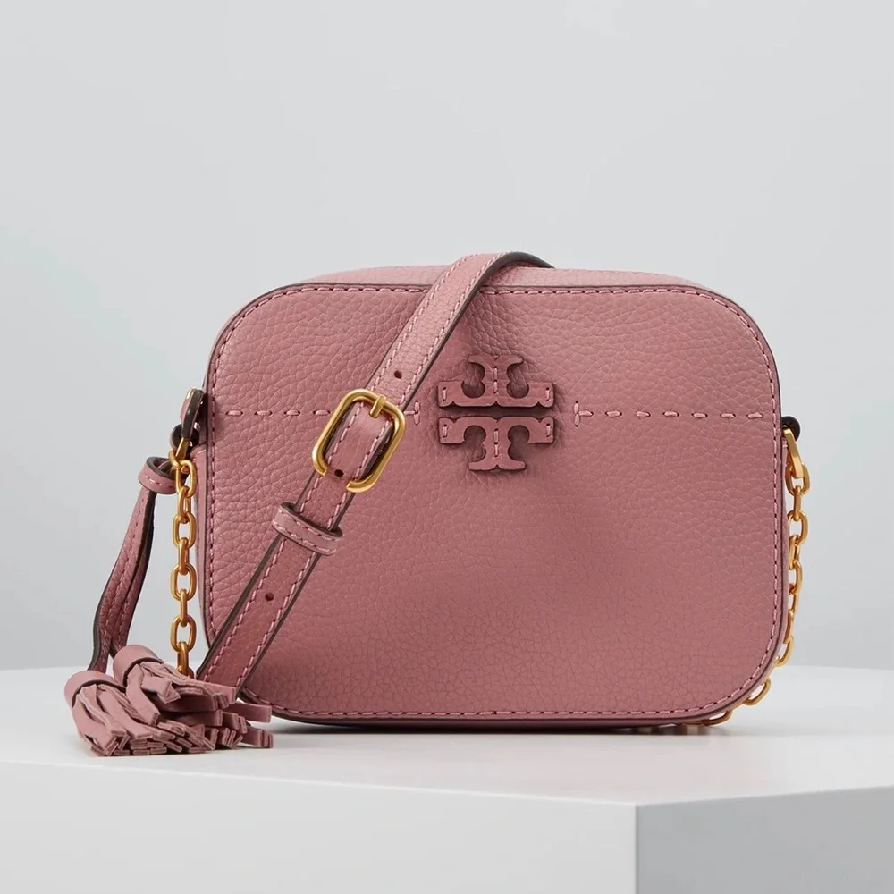 Tory Burch McGraw Camera Crossbody Bag Brand New